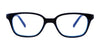 EasyClip EC430 Eyeglasses | Size 46 / Burgundy & Yellow & Red