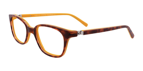 EasyClip EC430 Eyeglasses Demi Amber & Yellow