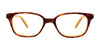 EasyClip EC430 Eyeglasses | Size 46 / Burgundy & Yellow & Red