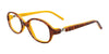 EasyClip EC431 Eyeglasses | Size 42 / Demi Amber & Yellow