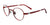 EasyClip EC434 Eyeglasses | Size 40 / Satin Red