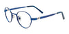 EasyClip EC434 Eyeglasses | Size 40 / Satin Blue