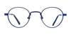 EasyClip EC434 Eyeglasses | Size 40 / Satin Blue