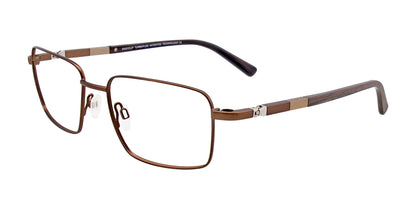 EasyClip EC436 Eyeglasses Satin Brown