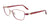 EasyClip EC437 Eyeglasses with Clip-on Sunglasses | Size 53 / Shiny Dark Pink & Gold