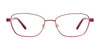 EasyClip EC437 Eyeglasses with Clip-on Sunglasses | Size 53 / Shiny Brown & Gold
