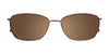 EasyClip EC437 Eyeglasses with Clip-on Sunglasses | Size 53 / Clip Only (Color №010)