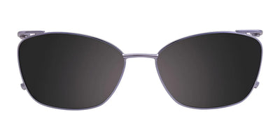 EasyClip EC442 Eyeglasses with Clip-on Sunglasses | Size 53