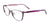 EasyClip EC442 Eyeglasses with Clip-on Sunglasses | Size 53 / Satin Light Purple & Purple