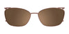 EasyClip EC442 Eyeglasses with Clip-on Sunglasses | Size 53 / Clip Only (Color №010)