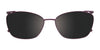 EasyClip EC442 Eyeglasses with Clip-on Sunglasses | Size 53 / Clip Only (Color №080)