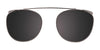 EasyClip EC443 Eyeglasses | Size 49 / Navy & Crystal