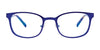 EasyClip EC445 Eyeglasses with Clip-on Sunglasses | Size 46 / Matt Dark Brown