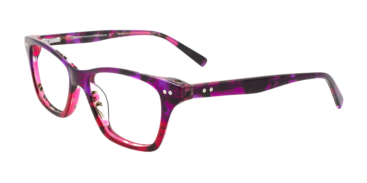 EasyClip EC453 Eyeglasses Pink & Purple