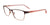 EasyClip EC455 Eyeglasses with Clip-on Sunglasses | Size 53 / Satin Dark Brown & Light Pink