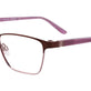 Satin Brown & Light Purple