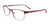EasyClip EC455 Eyeglasses with Clip-on Sunglasses | Size 53 / Satin Brown & Light Purple