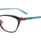 Satin Brown & Blue