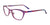 EasyClip EC456 Eyeglasses with Clip-on Sunglasses | Size 51 / Satin Purple & Light Purple