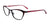 EasyClip EC456 Eyeglasses with Clip-on Sunglasses | Size 51 / Satin Black & Dark Pink