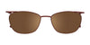EasyClip EC456 Eyeglasses with Clip-on Sunglasses | Size 51 / Clip Only (Color №010)