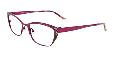 EasyClip EC458 Eyeglasses with Clip-on Sunglasses | Size 52