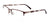 EasyClip EC459 Eyeglasses with Clip-on Sunglasses | Size 54 / Matt Dark Brown & Light Gold
