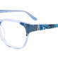 Blue Crystal & Blue Snake Pattern
