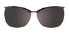 EasyClip EC464 Eyeglasses with Clip-on Sunglasses | Size 53 / Clip Only (Color №050)