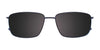 EasyClip EC465 Eyeglasses with Clip-on Sunglasses | Size 54 / Clip Only (Color №050)