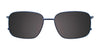 EasyClip EC468 Eyeglasses with Clip-on Sunglasses | Size 53 / Satin Dark Brown