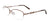 EasyClip EC469 Eyeglasses with Clip-on Sunglasses | Size 53 / Shiny Brown & Light Gold