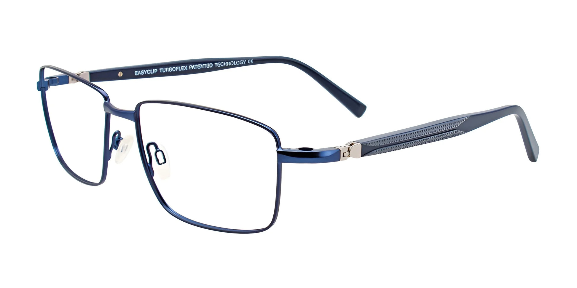 EasyClip EC470 Eyeglasses Satin Dark Blue