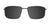 EasyClip EC470 Eyeglasses with Clip-on Sunglasses | Size 57 / Clip Only (Color №020)