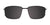EasyClip EC470 Eyeglasses with Clip-on Sunglasses | Size 57 / Clip Only (Color №090)