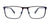 EasyClip EC476 Eyeglasses with Clip-on Sunglasses | Size 55 / Satin Black & Blue