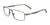 EasyClip EC477 Eyeglasses with Clip-on Sunglasses | Size 54 / Satin Dark Grey