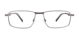 EasyClip EC477 Eyeglasses with Clip-on Sunglasses | Size 54