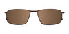 EasyClip EC477 Eyeglasses with Clip-on Sunglasses | Size 54 / Clip Only (Color №010)