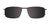 EasyClip EC477 Eyeglasses with Clip-on Sunglasses | Size 54 / Clip Only (Color №020)