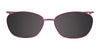 EasyClip EC478 Eyeglasses with Clip-on Sunglasses | Size 52 / Clip Only (Color №085)