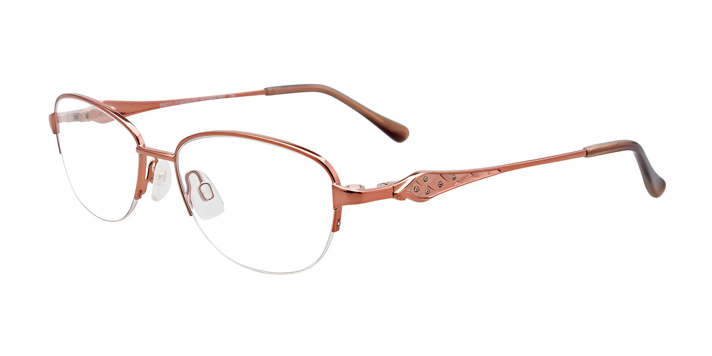 EasyClip EC479 Eyeglasses Shiny Brown