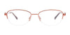 EasyClip EC479 Eyeglasses with Clip-on Sunglasses | Size 51 / Shiny Red