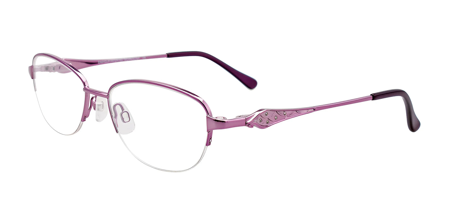 EasyClip EC479 Eyeglasses Shiny Purple