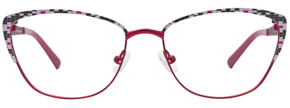 EasyClip EC482 Eyeglasses with Clip-on Sunglasses | Size 53