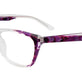 Purple Marbled & Crystal