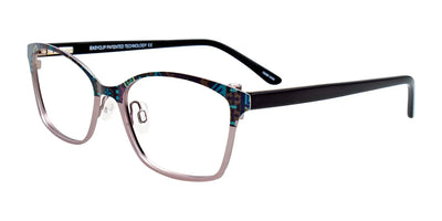 EasyClip EC484 Eyeglasses with Clip-on Sunglasses | Size 52