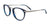 EasyClip EC485 Eyeglasses with Clip-on Sunglasses | Size 49 / Demi Blue & Silver