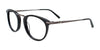 EasyClip EC485 Eyeglasses with Clip-on Sunglasses | Size 49 / Black & Grey