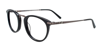 EasyClip EC485 Eyeglasses with Clip-on Sunglasses | Size 49